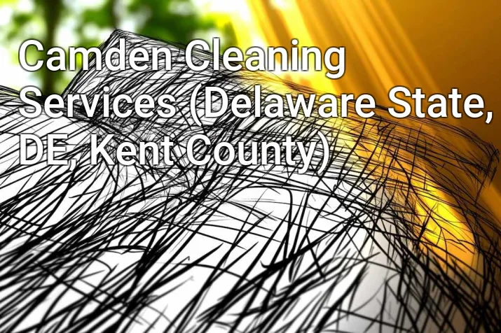 Camden Cleaning Services (Delaware State, DE, Kent County)