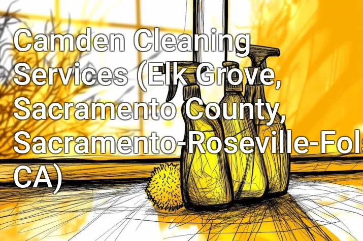 Camden Cleaning Services (Elk Grove, Sacramento County, Sacramento-Roseville-Folsom, CA)