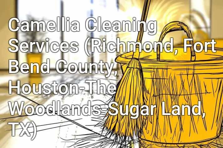 Camellia Cleaning Services (Richmond, Fort Bend County, Houston-The Woodlands-Sugar Land, TX)