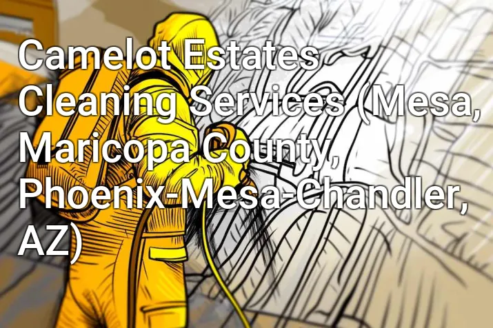 Camelot Estates Cleaning Services (Mesa, Maricopa County, Phoenix-Mesa-Chandler, AZ)