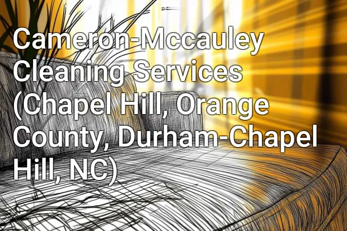 Cameron-Mccauley Cleaning Services (Chapel Hill, Orange County, Durham-Chapel Hill, NC)