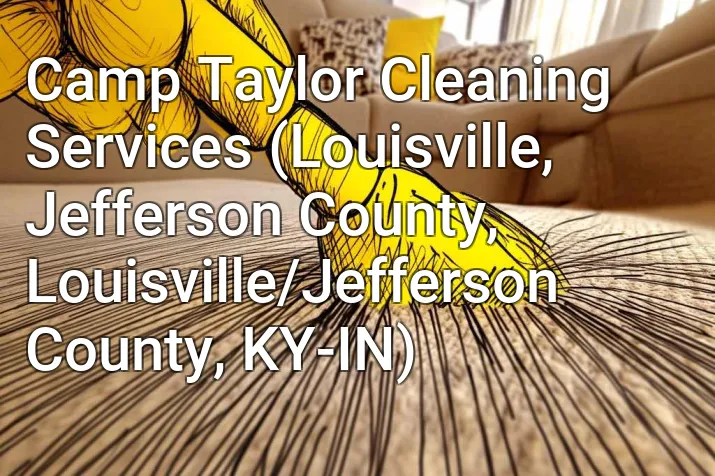 Camp Taylor Cleaning Services (Louisville, Jefferson County, Louisville/Jefferson County, KY-IN)