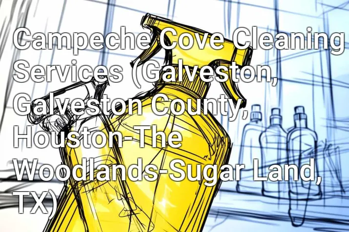 Campeche Cove Cleaning Services (Galveston, Galveston County, Houston-The Woodlands-Sugar Land, TX)