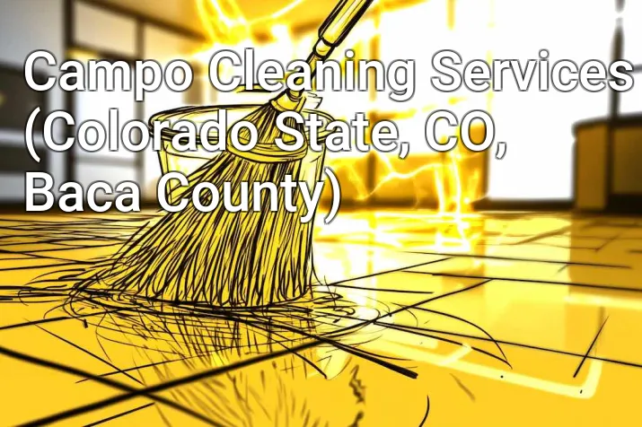 Campo Cleaning Services (Colorado State, CO, Baca County)