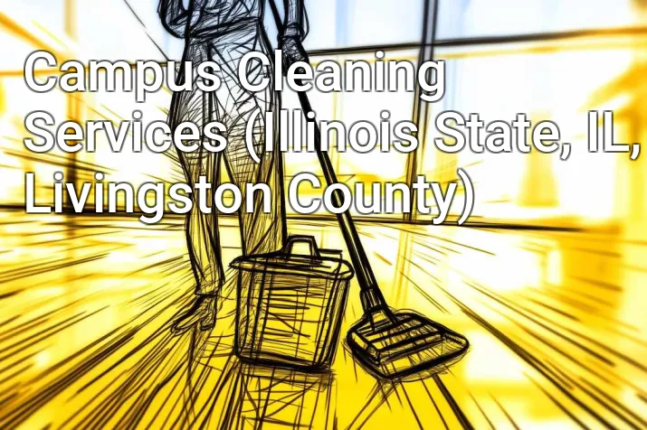 Campus Cleaning Services (Illinois State, IL, Livingston County)