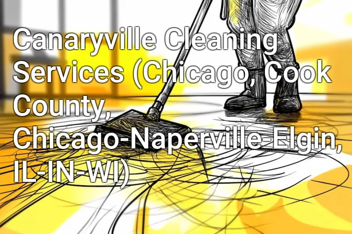 Canaryville Cleaning Services (Chicago, Cook County, Chicago-Naperville-Elgin, IL-IN-WI)