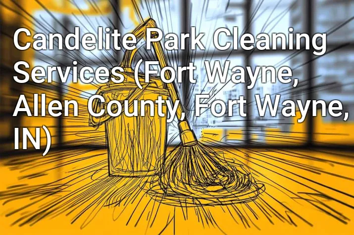 Candelite Park Cleaning Services (Fort Wayne, Allen County, Fort Wayne, IN)