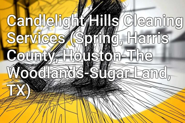 Candlelight Hills Cleaning Services (Spring, Harris County, Houston-The Woodlands-Sugar Land, TX)