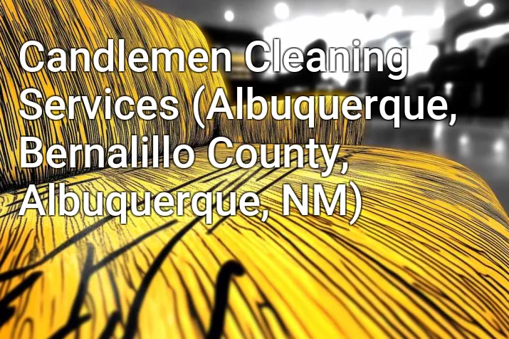 Candlemen Cleaning Services (Albuquerque, Bernalillo County, Albuquerque, NM)