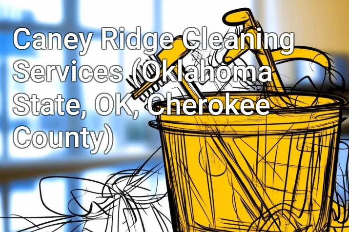 Caney Ridge Cleaning Services (Oklahoma State, OK, Cherokee County)