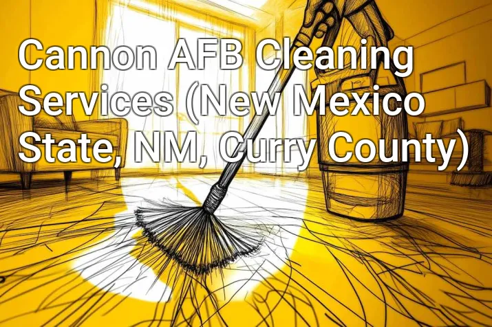 Cannon AFB Cleaning Services (New Mexico State, NM, Curry County)