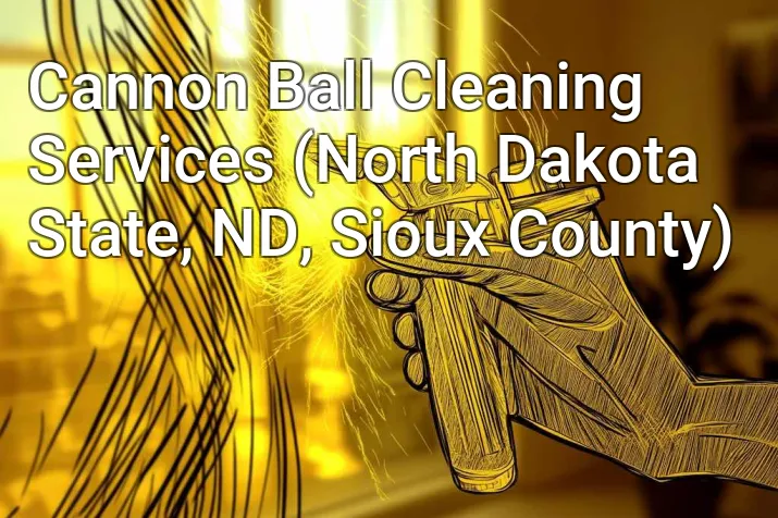 Cannon Ball Cleaning Services (North Dakota State, ND, Sioux County)
