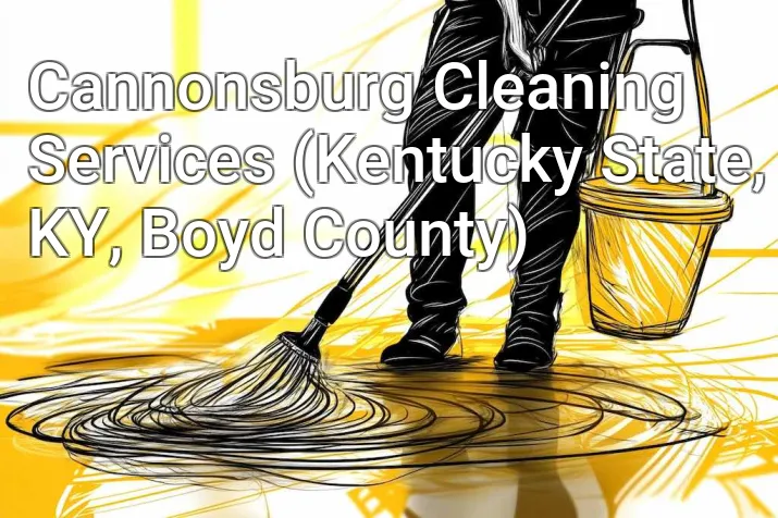 Cannonsburg Cleaning Services (Kentucky State, KY, Boyd County)