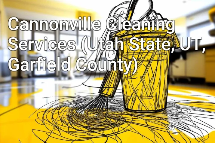 Cannonville Cleaning Services (Utah State, UT, Garfield County)