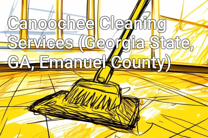 Canoochee Cleaning Services (Georgia State, GA, Emanuel County)