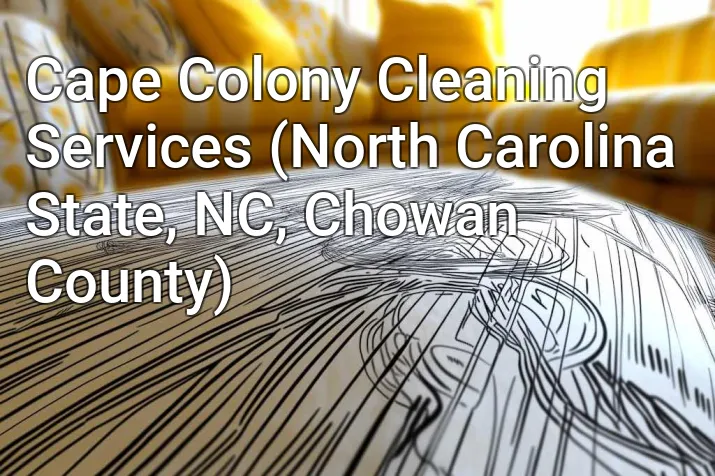 Cape Colony Cleaning Services (North Carolina State, NC, Chowan County)