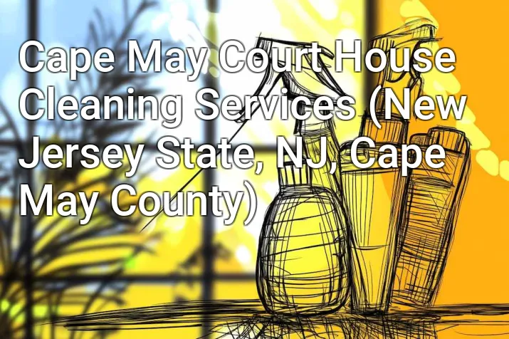 Cape May Court House Cleaning Services (New Jersey State, NJ, Cape May County)