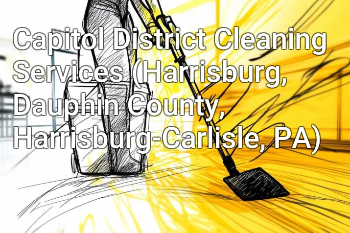 Capitol District Cleaning Services (Harrisburg, Dauphin County, Harrisburg-Carlisle, PA)