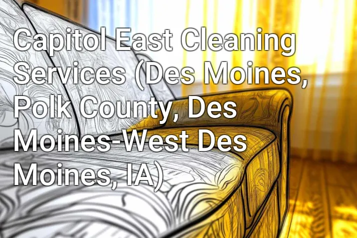 Capitol East Cleaning Services (Des Moines, Polk County, Des Moines-West Des Moines, IA)