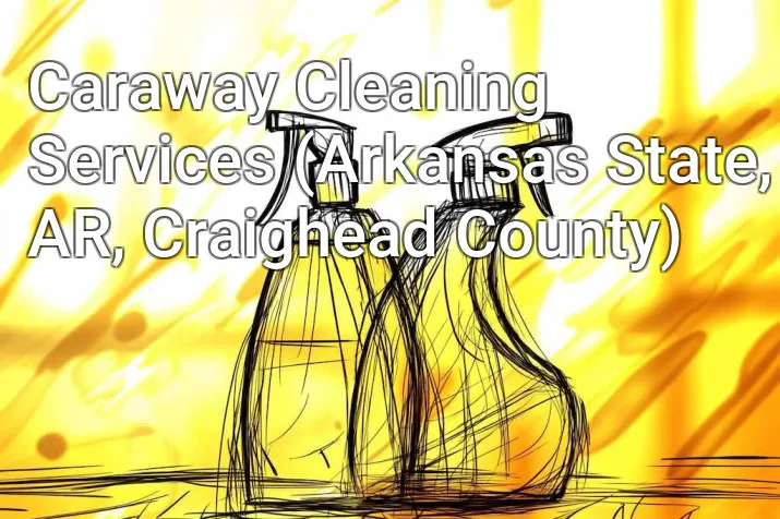 Caraway Cleaning Services (Arkansas State, AR, Craighead County)