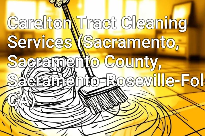 Carelton Tract Cleaning Services (Sacramento, Sacramento County, Sacramento-Roseville-Folsom, CA)