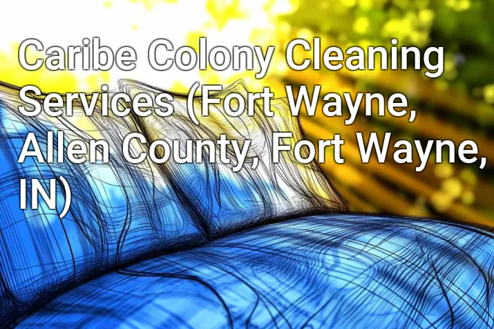 Caribe Colony Cleaning Services (Fort Wayne, Allen County, Fort Wayne, IN)