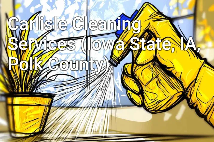 Carlisle Cleaning Services (Iowa State, IA, Polk County)