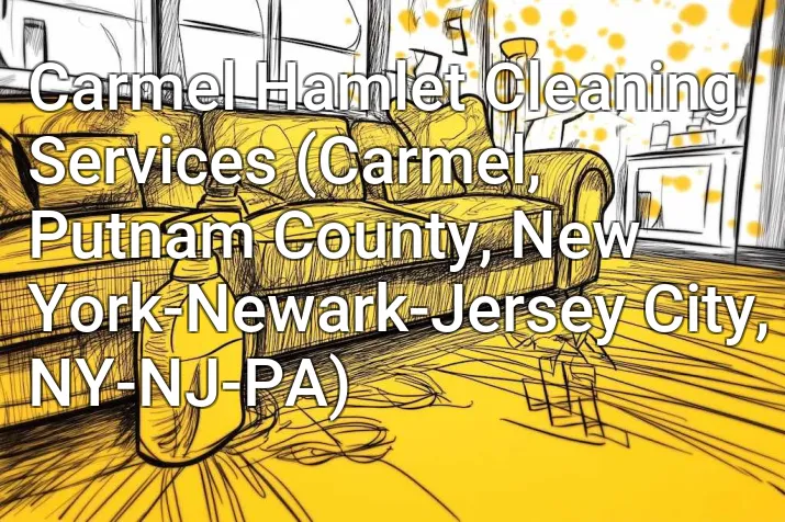 Carmel Hamlet Cleaning Services (Carmel, Putnam County, New York-Newark-Jersey City, NY-NJ-PA)