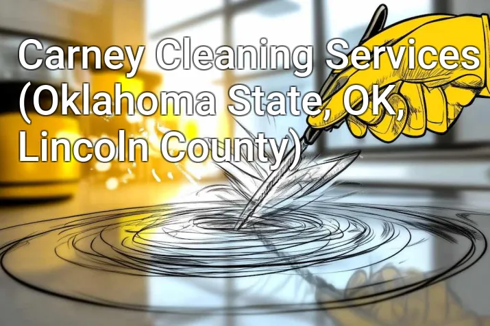 Carney Cleaning Services (Oklahoma State, OK, Lincoln County)