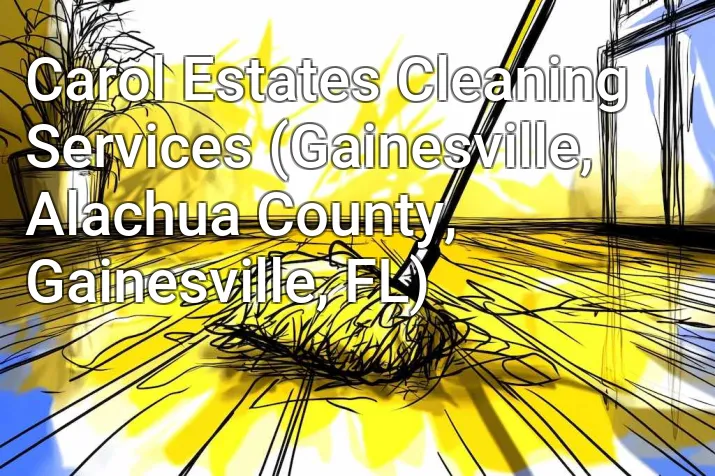 Carol Estates Cleaning Services (Gainesville, Alachua County, Gainesville, FL)