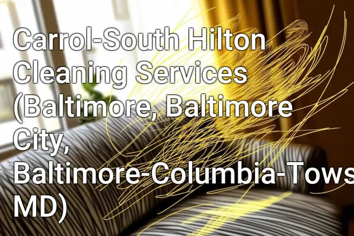 Carrol-South Hilton Cleaning Services (Baltimore, Baltimore City, Baltimore-Columbia-Towson, MD)