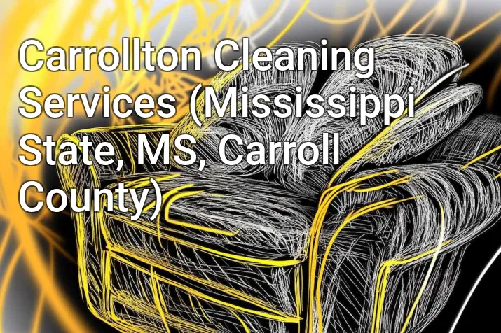 Carrollton Cleaning Services (Mississippi State, MS, Carroll County)