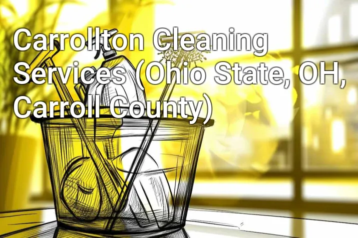 Carrollton Cleaning Services (Ohio State, OH, Carroll County)