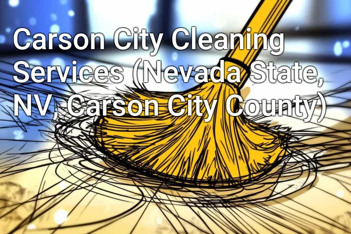 Carson City Cleaning Services (Nevada State, NV, Carson City County)