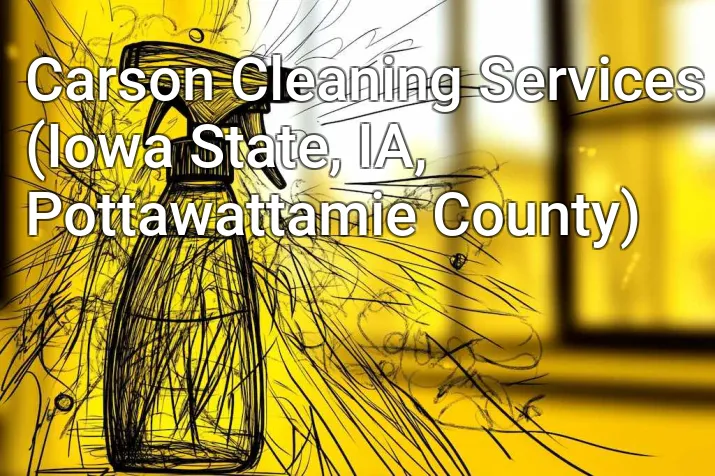 Carson Cleaning Services (Iowa State, IA, Pottawattamie County)