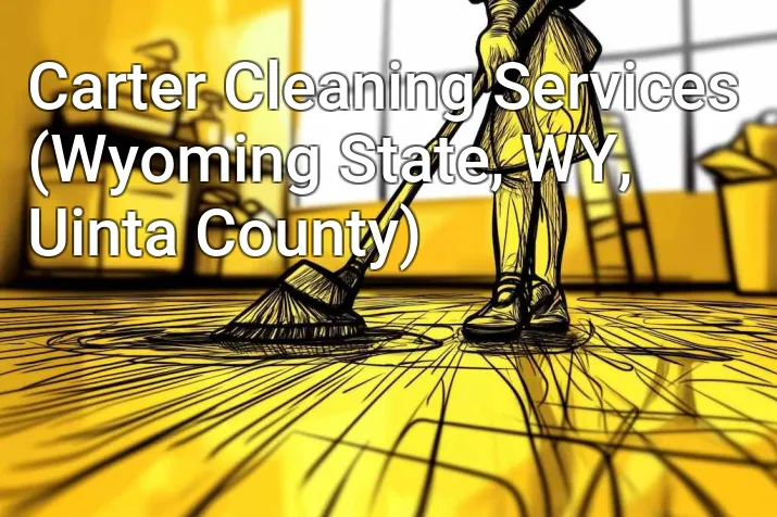 Carter Cleaning Services (Wyoming State, WY, Uinta County)