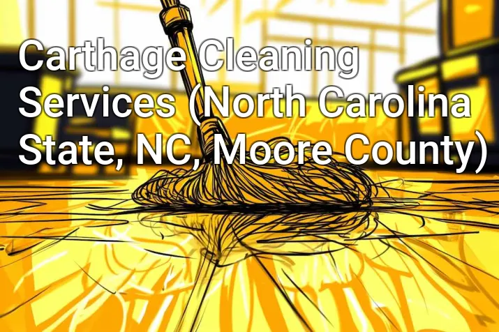 Carthage Cleaning Services (North Carolina State, NC, Moore County)