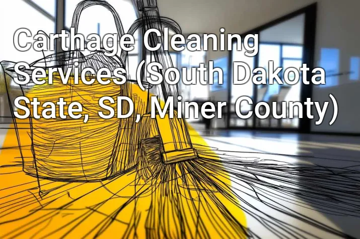Carthage Cleaning Services (South Dakota State, SD, Miner County)