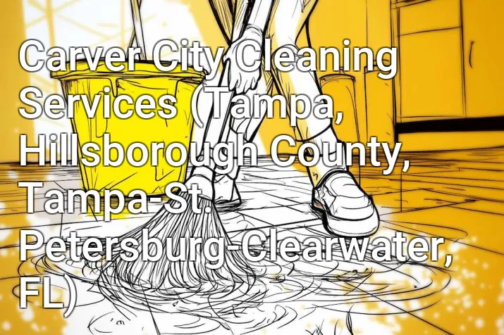 Carver City Cleaning Services (Tampa, Hillsborough County, Tampa-St. Petersburg-Clearwater, FL)