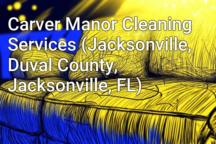Carver Manor Cleaning Services (Jacksonville, Duval County, Jacksonville, FL)