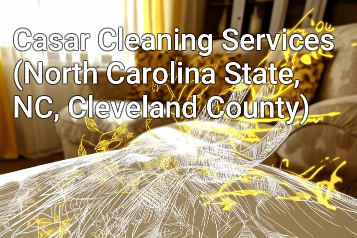 Casar Cleaning Services (North Carolina State, NC, Cleveland County)