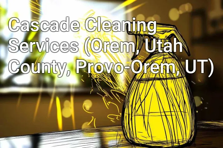 Cascade Cleaning Services (Orem, Utah County, Provo-Orem, UT)