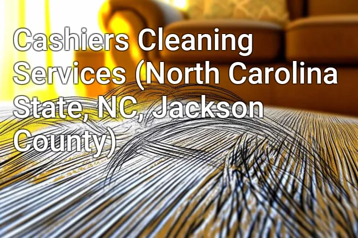 Cashiers Cleaning Services (North Carolina State, NC, Jackson County)