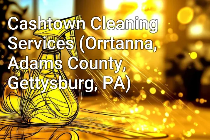 Cashtown Cleaning Services (Orrtanna, Adams County, Gettysburg, PA)