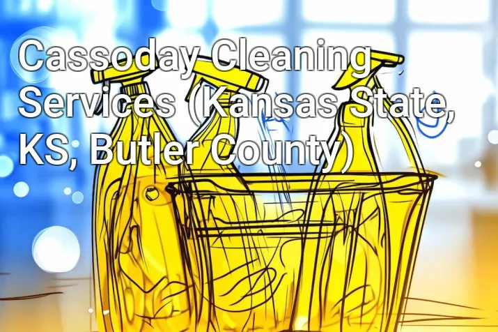 Cassoday Cleaning Services (Kansas State, KS, Butler County)