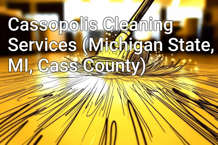 Cassopolis Cleaning Services (Michigan State, MI, Cass County)