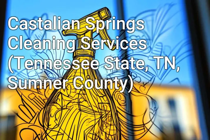 Castalian Springs Cleaning Services (Tennessee State, TN, Sumner County)