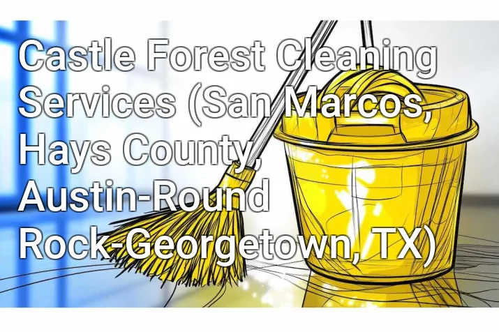 Castle Forest Cleaning Services (San Marcos, Hays County, Austin-Round Rock-Georgetown, TX)