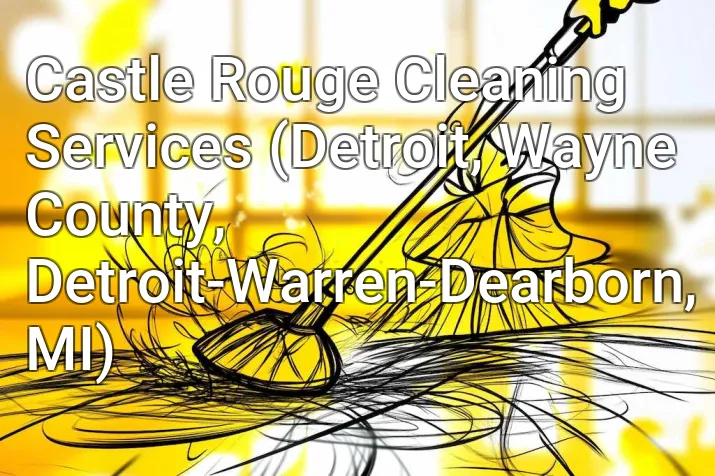 Castle Rouge Cleaning Services (Detroit, Wayne County, Detroit-Warren-Dearborn, MI)