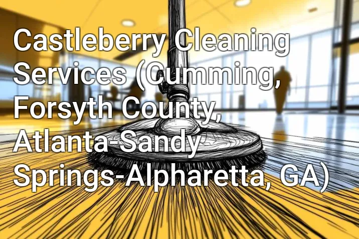 Castleberry Cleaning Services (Cumming, Forsyth County, Atlanta-Sandy Springs-Alpharetta, GA)